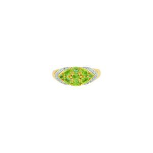 Forever Favorite Genuine Green Peridot Statement Ring Size 8